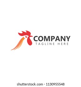 Chicken Company Logo Vector Template Design Illustration