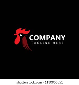 Chicken Company Logo Vector Template Design Illustration