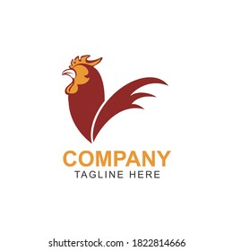 Chicken Company Logo Vector Template Design