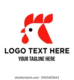 Chicken Company Logo Vector Template Design Illustration