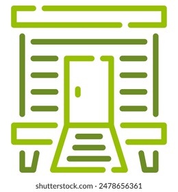Chicken Coop icon for web, app, infographic etc