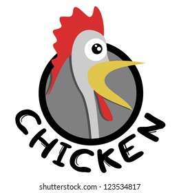 Chicken crazy icon