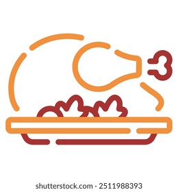 Chicken Dance icon for web, app, infographic, etc