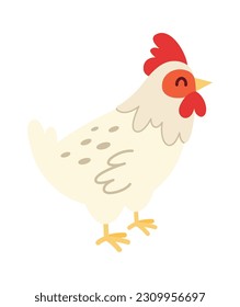 Chicken Domestic fowl Vector Illustration