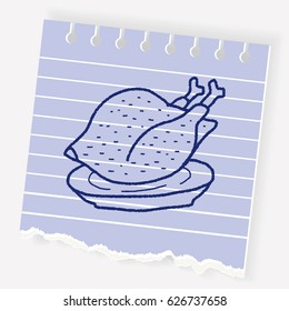 chicken doodle