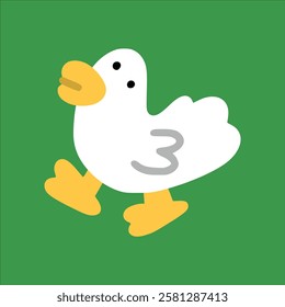 Chicken doodle, illustration, simple, minimalist, hand-drawn, playful, clean, cute, aesthetic and friendly