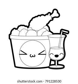 Chicken and drink design
