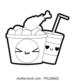 Chicken and drink design