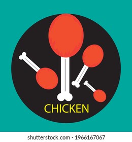 the chicken drum stick design is very delicious