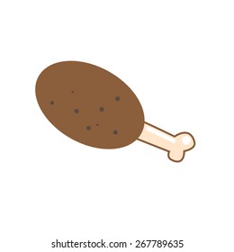 chicken drumstick cartoon