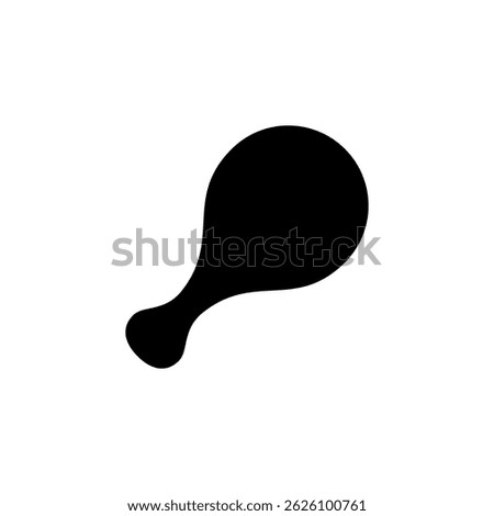 chicken drumstick, chicken leg icon