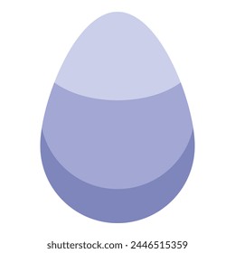 Chicken egg icon isometric vector. Easter bird. Baby farm