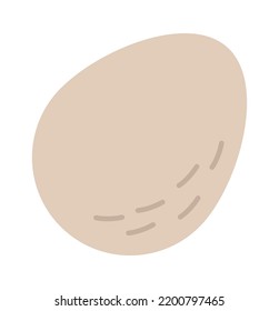 Chicken egg icon. Vector illustration