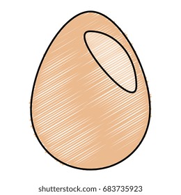 chicken egg isolated icon
