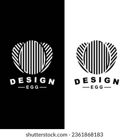 Chicken Egg Logo Farm Illustration Template Vector Design