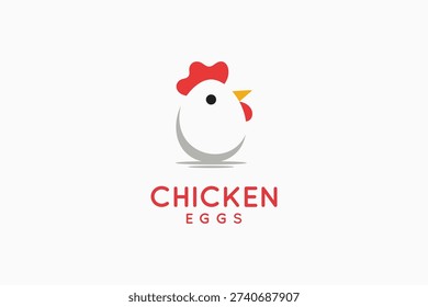Chicken egg logo symbol icon design