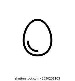 chicken egg simple icon design