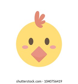 Chicken Face Character