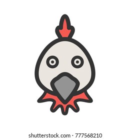 Chicken Face icon