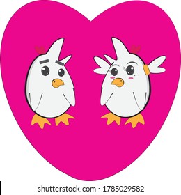 pollo en enamorarse