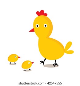 chicken family