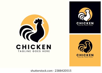 Chicken Farm Logo Design template