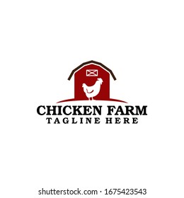 Chicken Farm Logo Image Stock vector