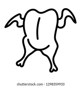 A chicken figure work.