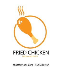 chicken, fried chicken illustration vector