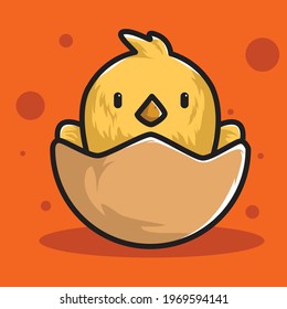 
CHICKEN IN FUNNY EGGS Template logo