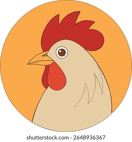 Chicken,  Hen logo icon vector