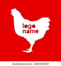Chicken husbandry. vector sketches on white. animal. breeding 2