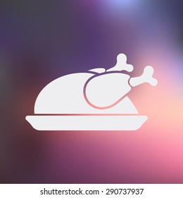 Chicken icon.