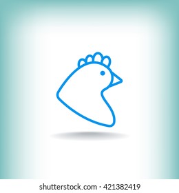 Chicken icon