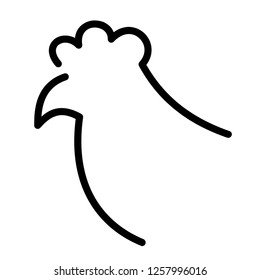 chicken icon design