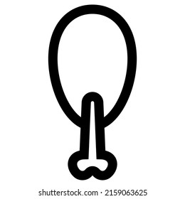 chicken icon design, vector illustration, best used for presentations