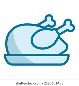 Chicken Icon Element For Design