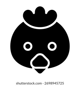 Chicken Icon Element For Design And Vector