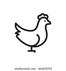 49,256 Chicken outline vector Images, Stock Photos & Vectors | Shutterstock