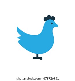 chicken icon illustration isolated vector sign symbol
