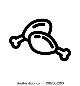 chicken icon or logo isolated sign symbol vector illustration - high quality black style vector icons
