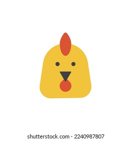 the chicken icon is suitable for your web, apk or project with a chinese new year theme