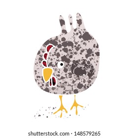 Chicken icon. Vector art