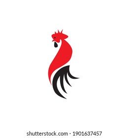 chicken icon vector illustration template design