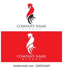 chicken icon vector illustration template design