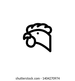 chicken icon vector symbols illustration