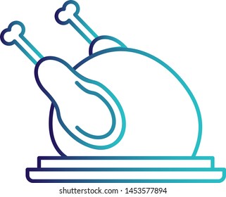 Chicken icon for your project
