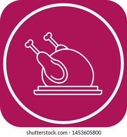 Chicken icon for your project
