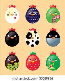 chicken icons