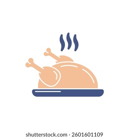 chicken icons  symbol vector elements for infographic web